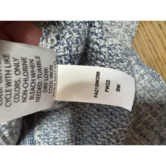 Flag & Anthem Sweater Men Size Large Long Sleeve Knit Buttons Cotton Preppy City - Picture 11 of 12